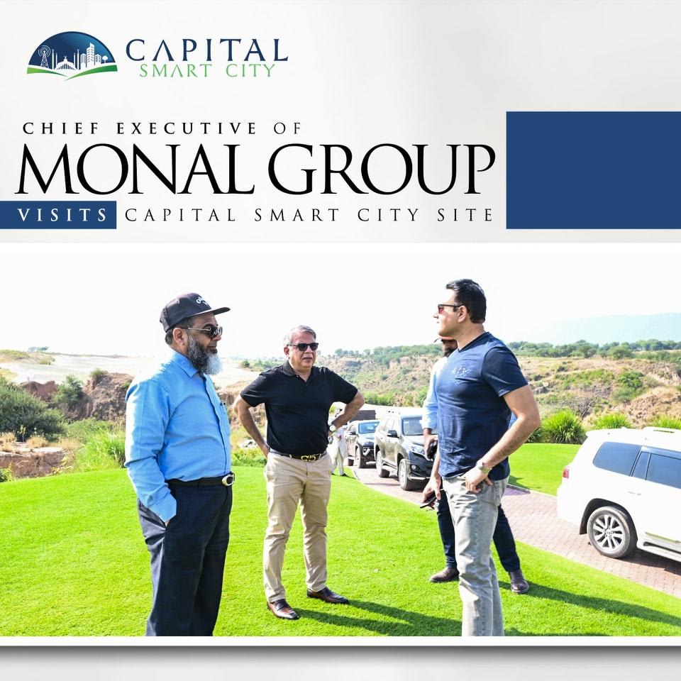 Chief Executive of Monal Group Visits Capital Smart City