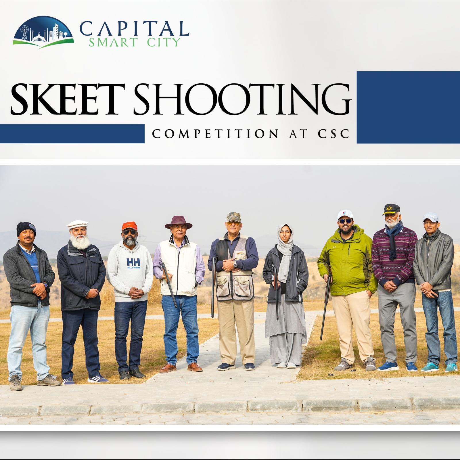 Skeet Shooting Competition at Capital Smart City Site