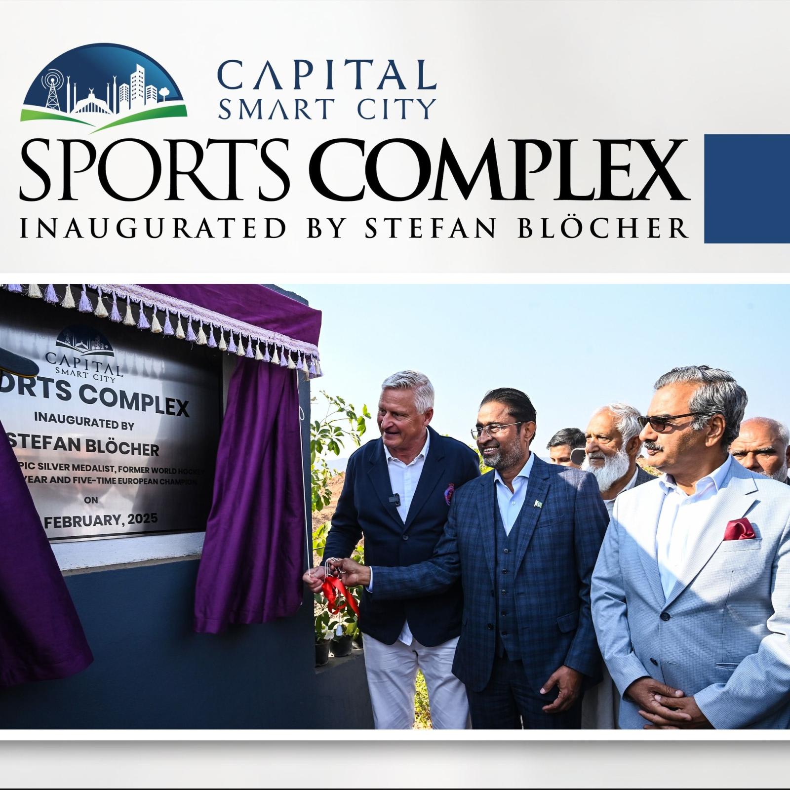 Sports Complex Inaugurated by Stefan Blocher
