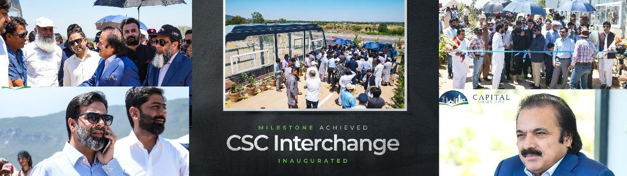 Milestone Achieved Capital Smart City Interchange Inaugurated