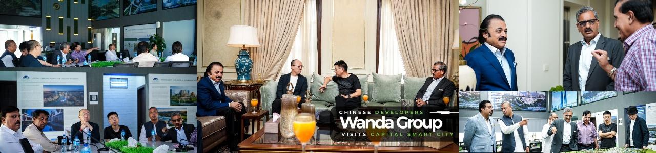Chinese Developers Wanda Group Visits Capital Smart City