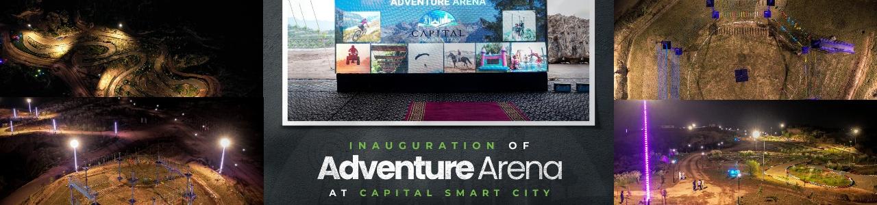 Inauguration of Adventure Arena at Capital Smart City