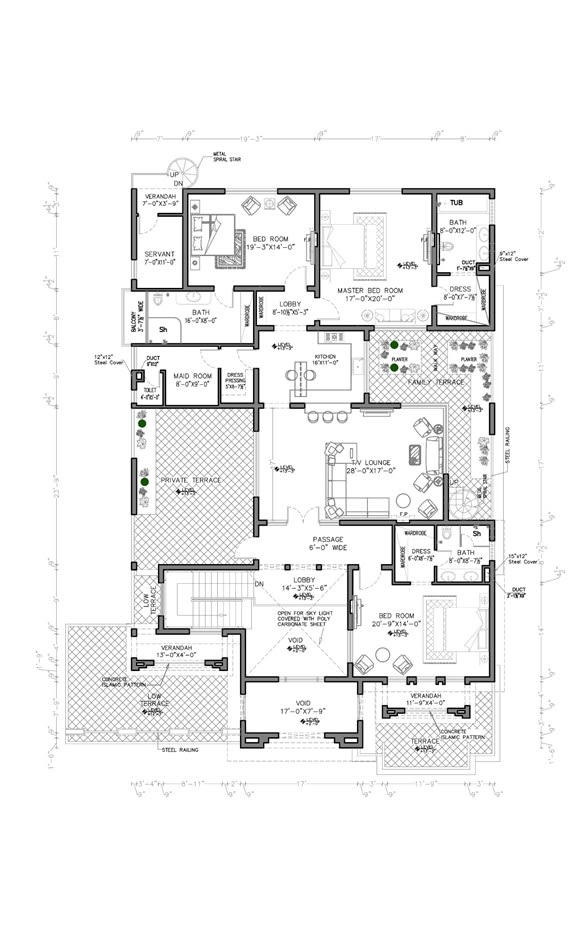 2 Kanal Smart Villas 6 Beds