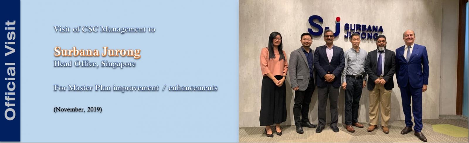 Successful visit of CSC Management to Surbana ...