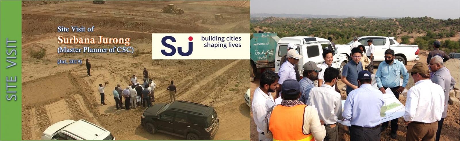 Surbana Jurong Master Planners visited CSC sit...