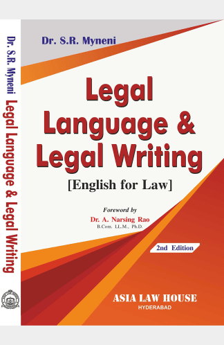 Buy Legal Language & Legal Writing Used Books Online India, Authored by dr. s.r. myneni from Used Book Store