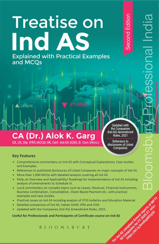 Buy Treatise On Ind As: Explained With Practical Examples And Mcqs Old Book, Authored by ca (dr.) alok k. garg ca (dr.) cs dip. ifrs (acca) uk cert. ind as b.com (hons) from Used Book Store