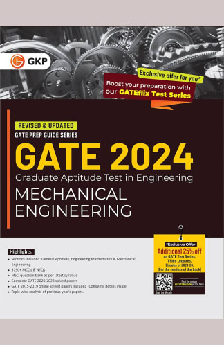 Buy Gate 2024 Mechanical Engineering - Guide By Gkp 2nd hand books