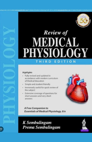 Buy Review Of Medical Physiology: 3rd Edition 2nd hand books online
