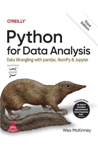 Buy Python For Data Analysis: Data Wrangling With Pandas, Numpy, And Jupyter, Third Edition (Grayscale I Used Books Online from Used Book Store