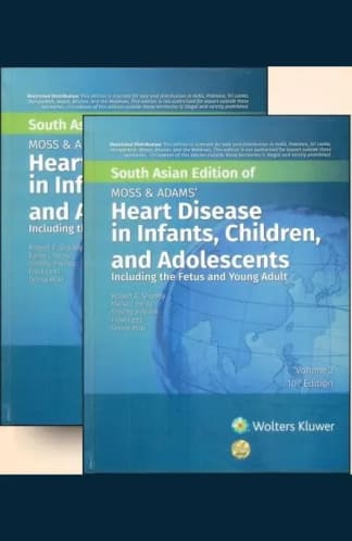 Buy Moss & Adam's Heart Disease In Infants, Children And Adolescents, 9th South Asian Ed - 2 Volumes Used Books Online from Used Book Store