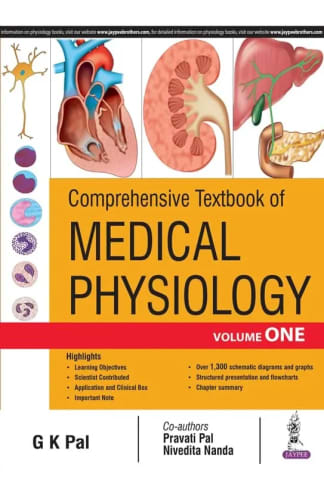 Buy Comprehensive Textbook Of Medical Physiology Volume One Only Used Books Online from Used Book Store