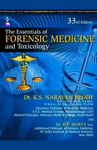 Buy Essentials Of Forensic Medicine & Toxicology: 33rd Edition Second Hand Books Online India from Used Book Store