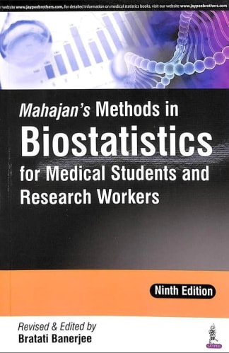 Buy Mahajan’s Methods In Biostatistics For Medical Students And Research Workers Used Books Online from Used Book Store
