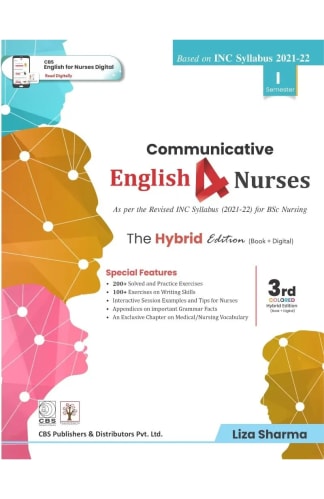 Buy Communicative English 4 Nurses 3ed: As Per The Revised Inc Syllabus 2021-22 For Bsc Nursing Semester Used Books Online from Used Book Store