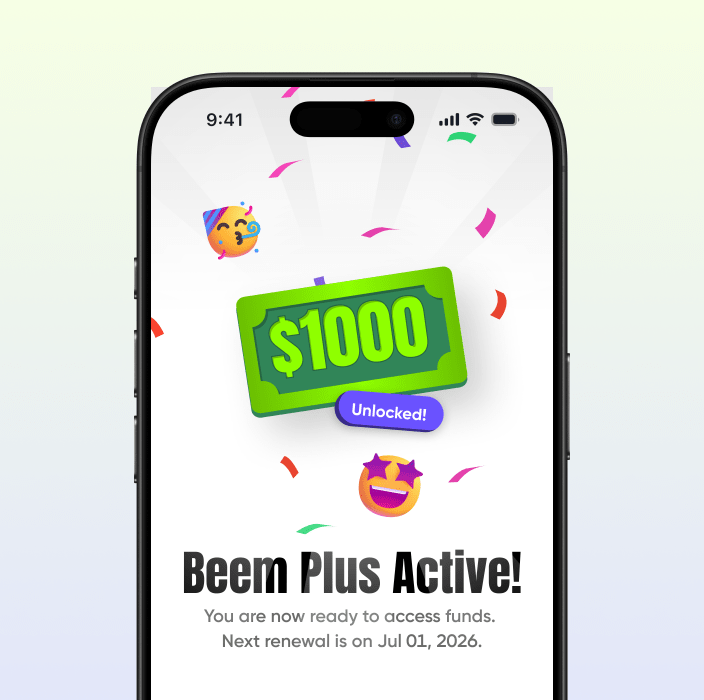 Beem app — activate Everdraft