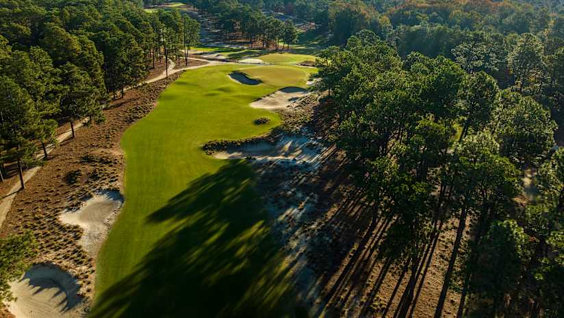 全米オープンが開かれた事もあるPinehurst No. 2 風景画 Course Tour of Pinehurst No. 2