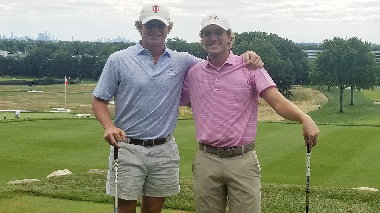 Cousins Robbie Bender (left) and Drew Doyle