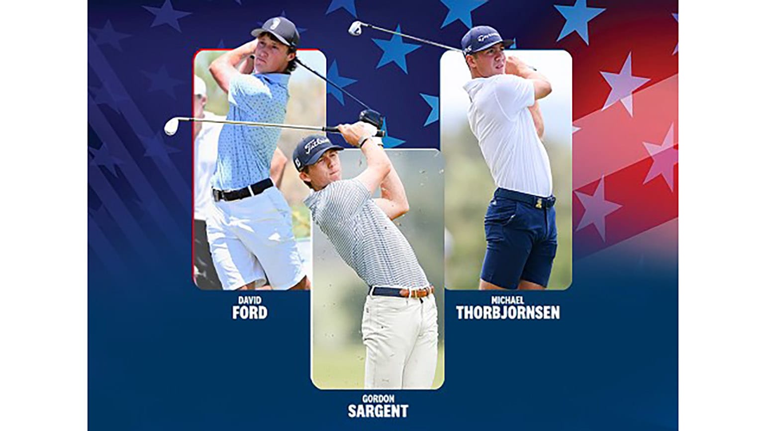 Sargent, Thorbjornsen, Ford Named to 2023 USA Walker Cup Team