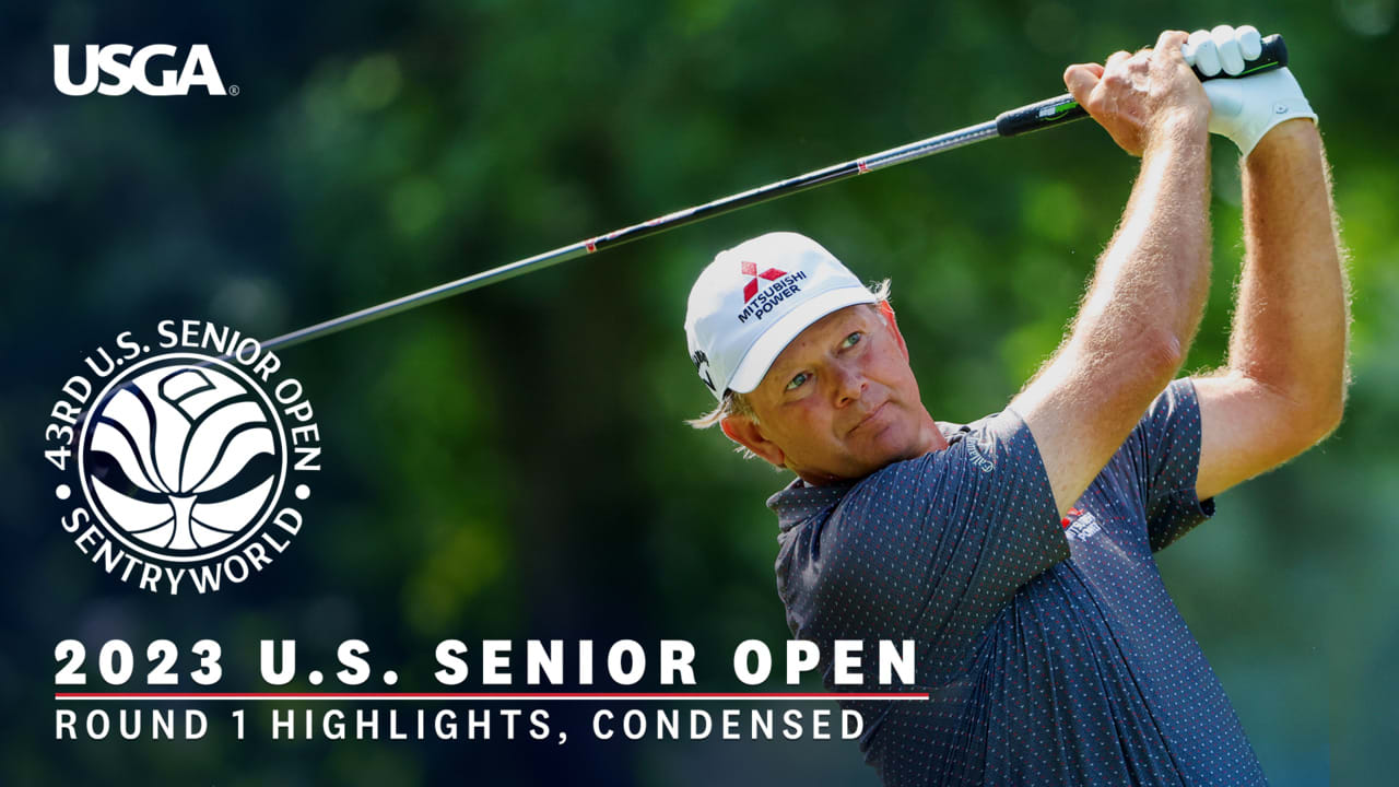 2023 U.S. Senior Open Highlights Round 1, Condensed