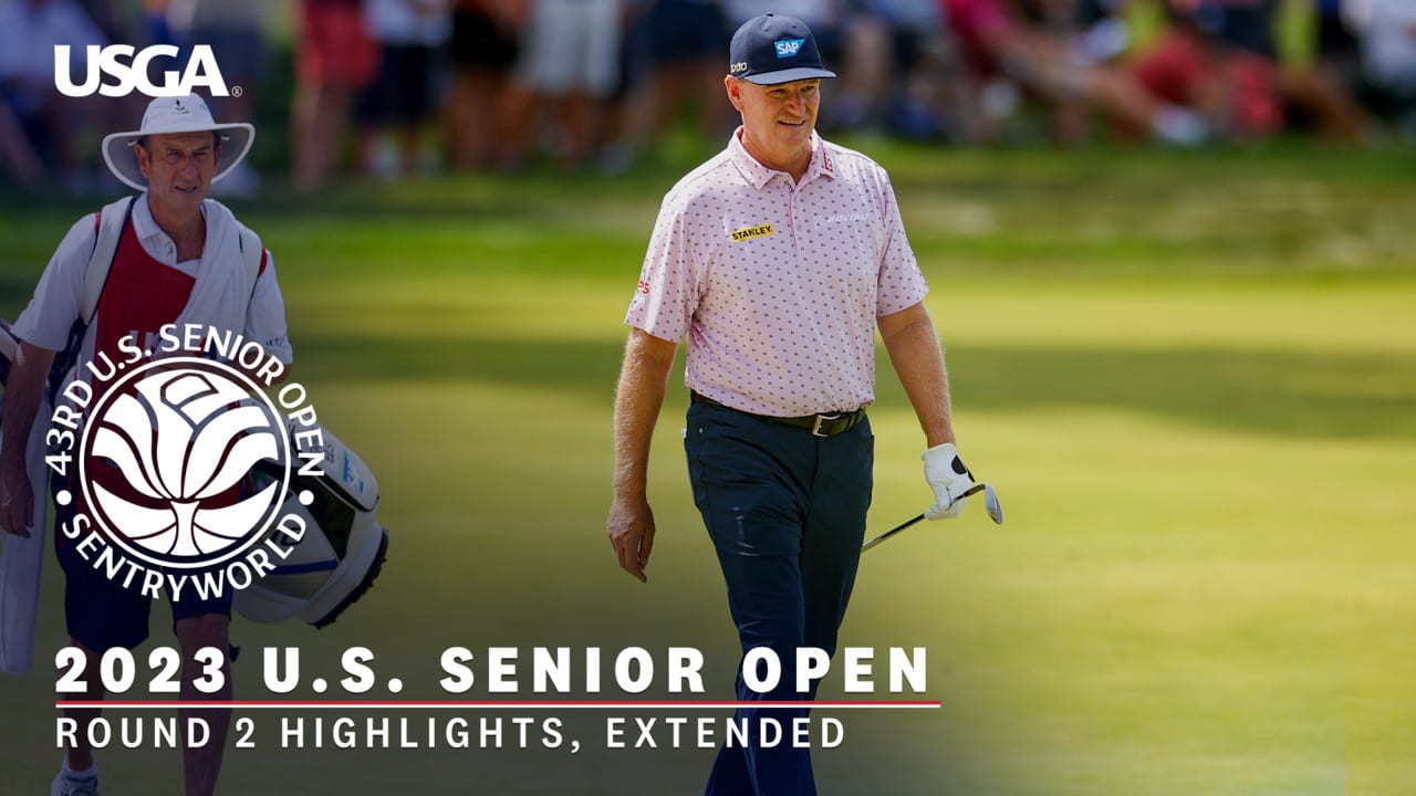 2023 U.S. Senior Open Highlights Round 2, Extended