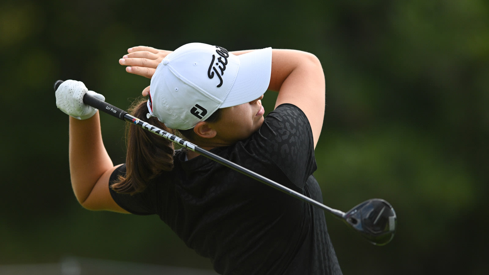 Texan Farah O'Keefe has channeled her experience from the recent U.S. Women's Open into a spot in the quarterfinals.