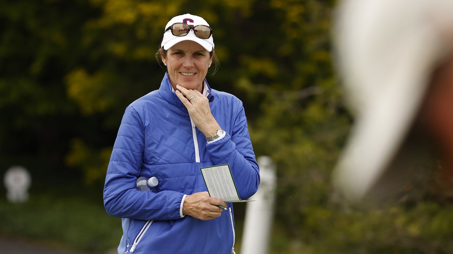 3-time champion Sarah LeBrun Ingram, who guided the USA to a pair of Curtis Cup victories in 2021 and 2022, returns to the Women's Mid-Am for the first time in 27 years. (USGA/Jason E. Miczek)