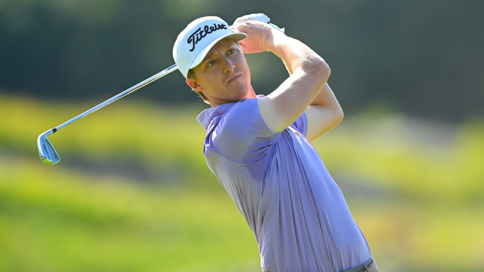 Ole Miss accounting professor and Ph.D. candidate Brett Patterson crunched the right numbers on Tuesday at Sleepy Hollow C.C. (USGA/Kathryn Riley)