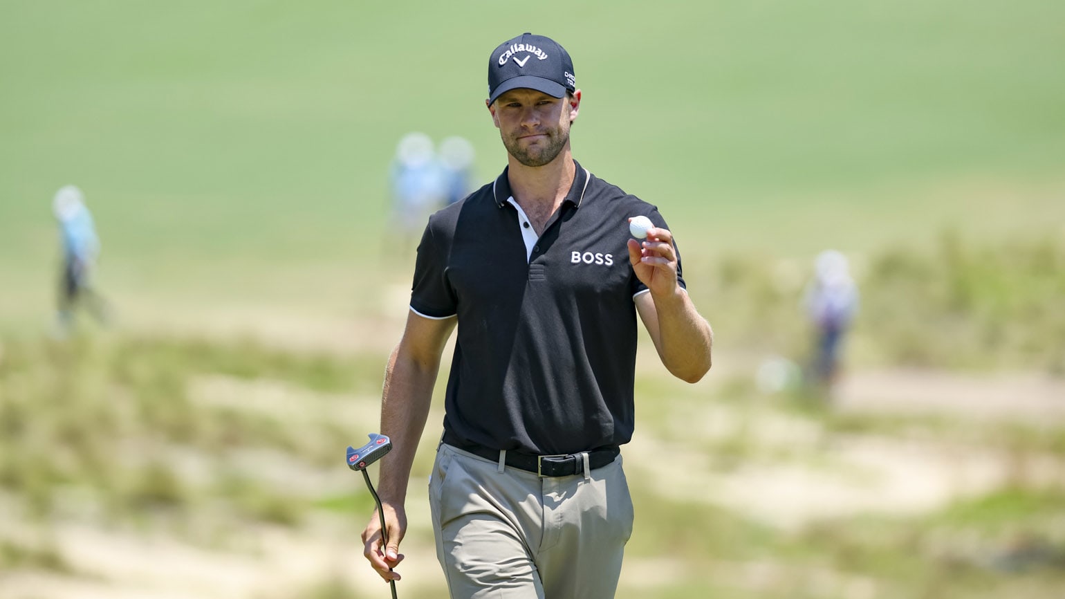 Through two rounds at Pinehurst No. 2, Thomas Detry, of Belgium, has his game dialed in to win a possible maiden major title. (USGA/Jeff Haynes)