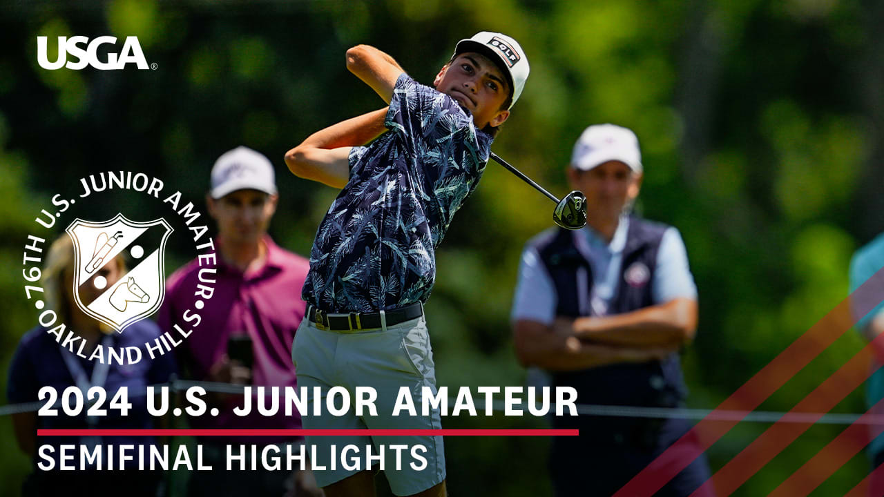 2024 U.S. Junior Amateur Highlights Semifinal Watts vs. Leng and