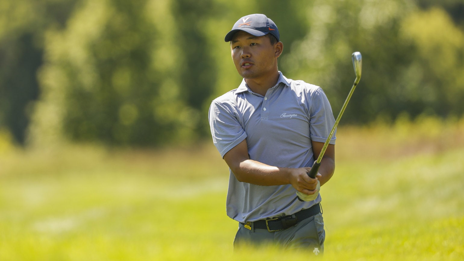 Paul Chang continued his good fortune in the U.S. Amateur by opening stroke play with a 64 at co-host Chaska Town Course on Monday. (USGA/Chris Keane)