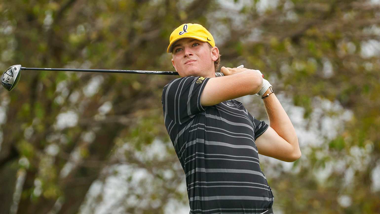 Floridian Noah Kent road a wave of momentum into the championship match of the 2024 U.S. Amateur. (USGA/Chris Keane)