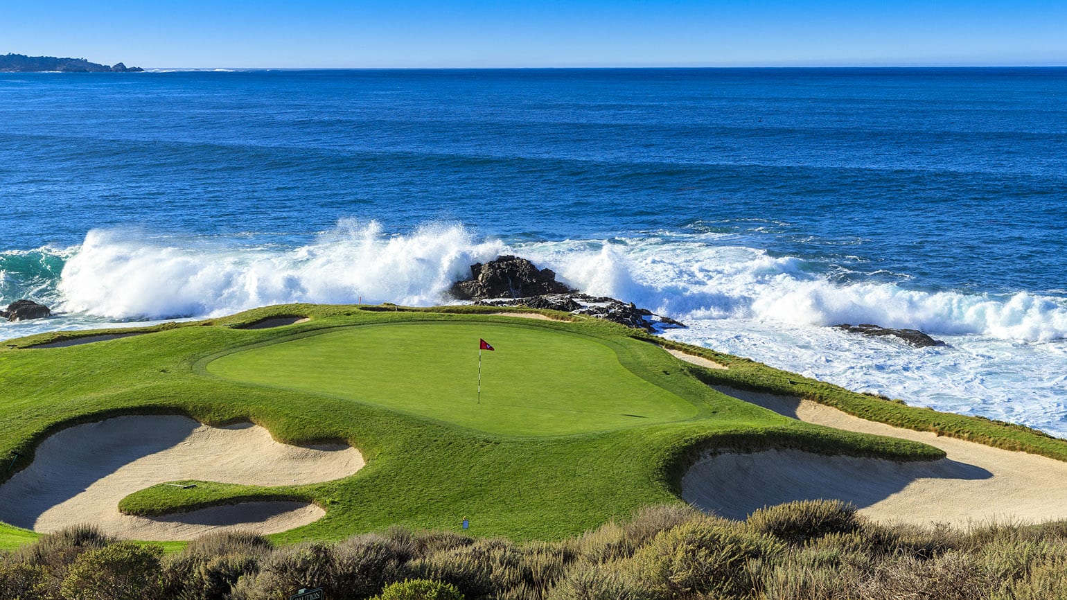 Few U.S. Open/U.S. Women's Open venues can offer the breathtaking beauty of Pebble Beach Golf Links on the Monterey Peninsula. (USGA/John Mummert)