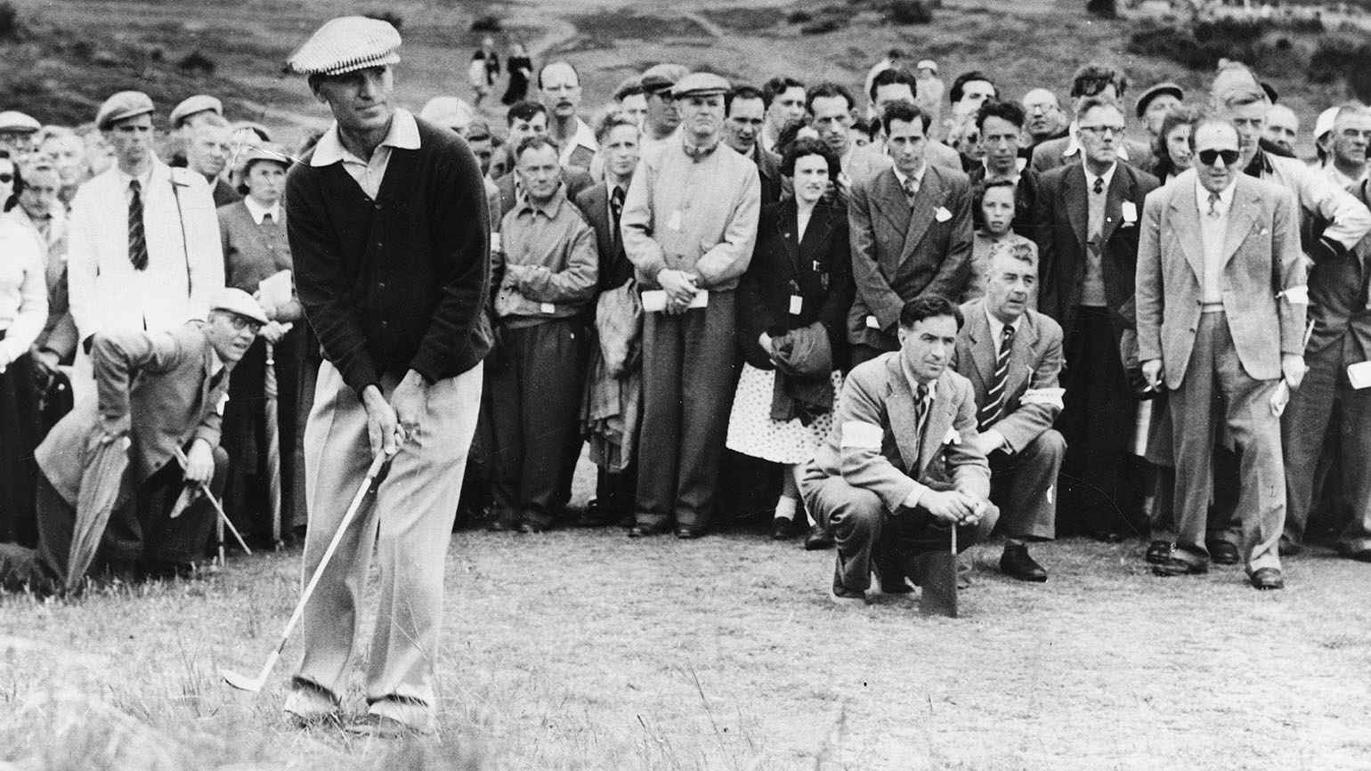 Ben Hogan's 5-under total of 283 in 1953 was the lowest 72-hole score in the three U.S. Opens contested at Oakmont Country Club. (USGA Archives)