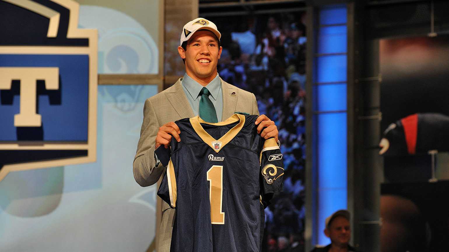 Sam Bradford said it was a "surreal" moment when he was drafted No. 1 overall by the St. Louis Rams in 2010. (Mike Malarkey)