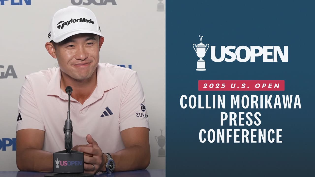 Collin Morikawa 2025 U S Open Press Conference 