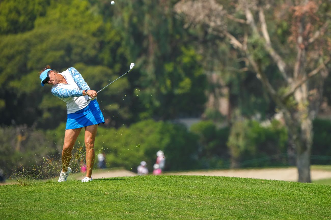 Maria McBride looks to become the second Swede to claim the U.S. Senior Women's Open title. (USGA/Steve Gibbons)