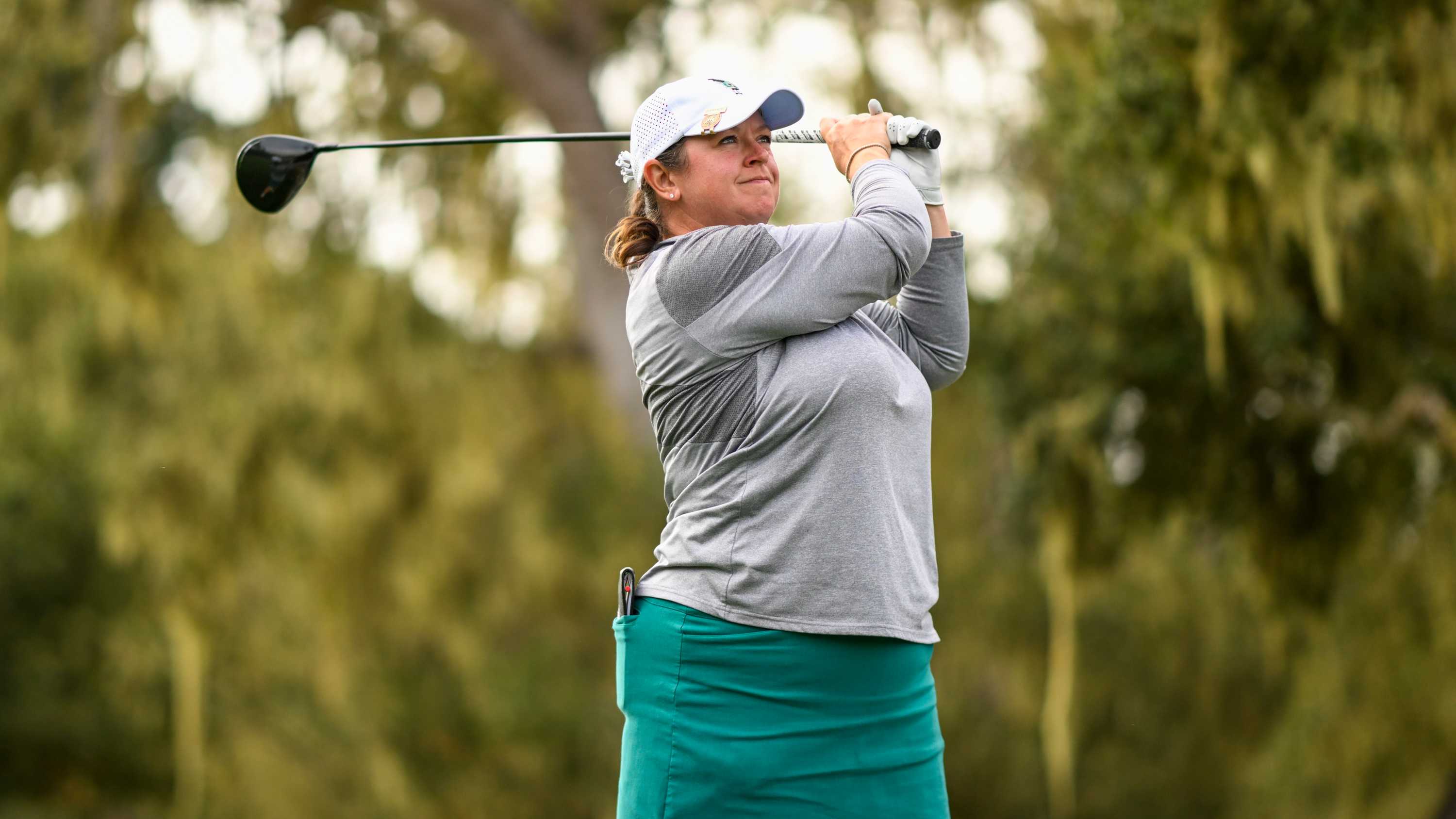 Laura Bavaird registered the 10th known ace in U.S. Women's Mid-Amateur history in Tuesday's Round of 32. (USGA/Eakin Howard)