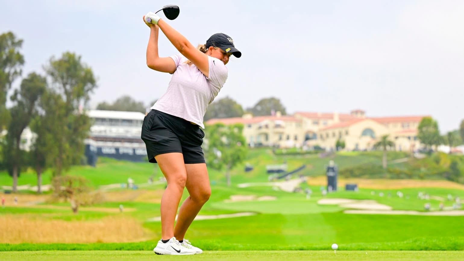 The powerful-hitting Chloe Kovelesky could have an advantage this week at Riviera, a course that can be stretched to just under 6,700 yards for the 81st U.S. Women's Open Presented by Ally. (USGA/Logan Whitton)
