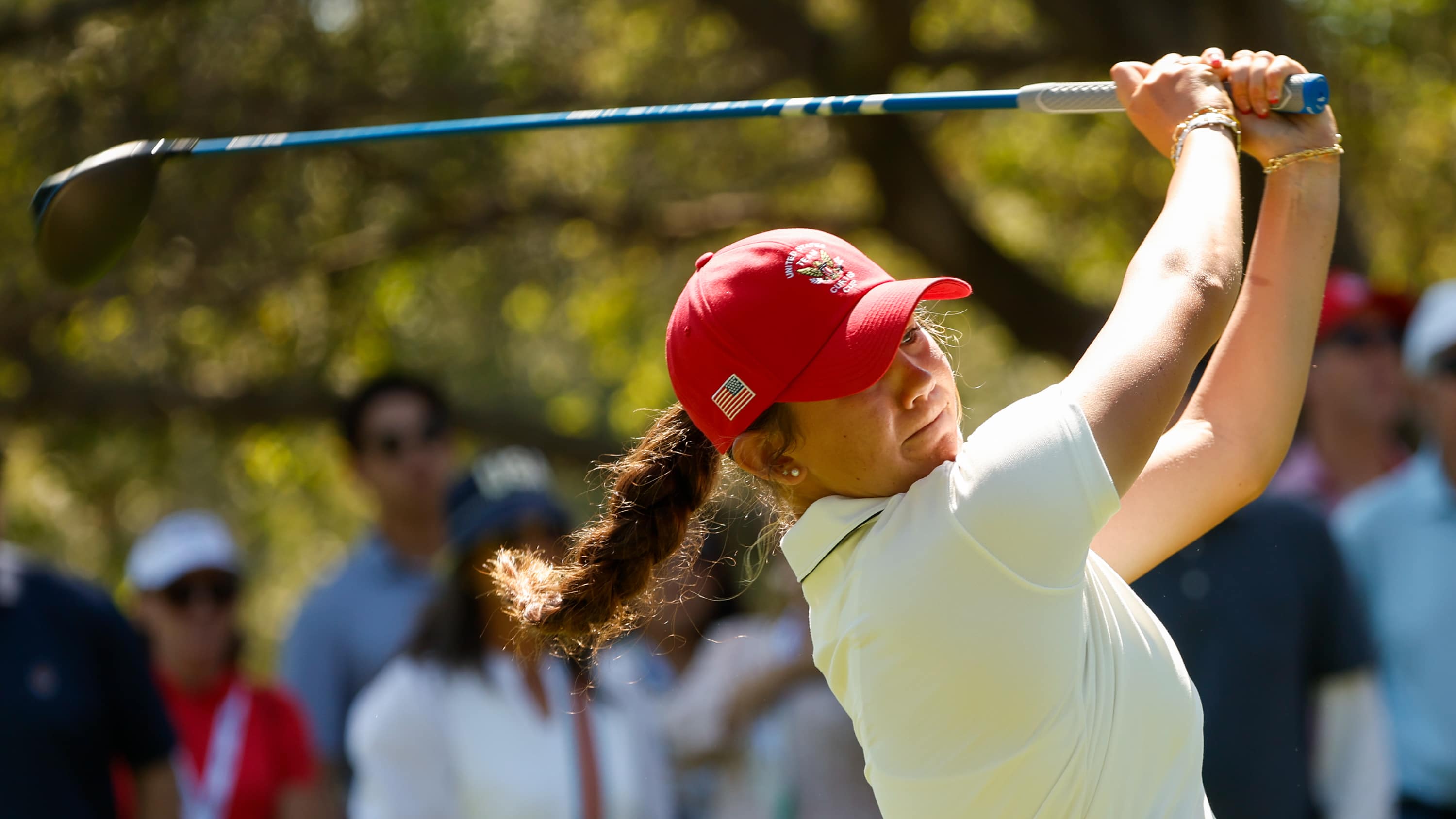 Asterisk Talley, the runner-up in 2024 at Southern Hills C.C., will look to hoist the Robert Cox Trophy at The Honors Course. (USGA/Chris Keane)
