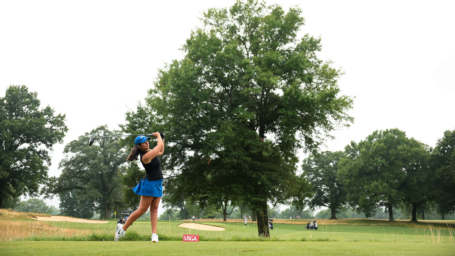 Cassie Sengul, from nearby Manassas, Va., finished tied for third last year and is poised to make a run for the title. (Kathryn Riley/USGA)