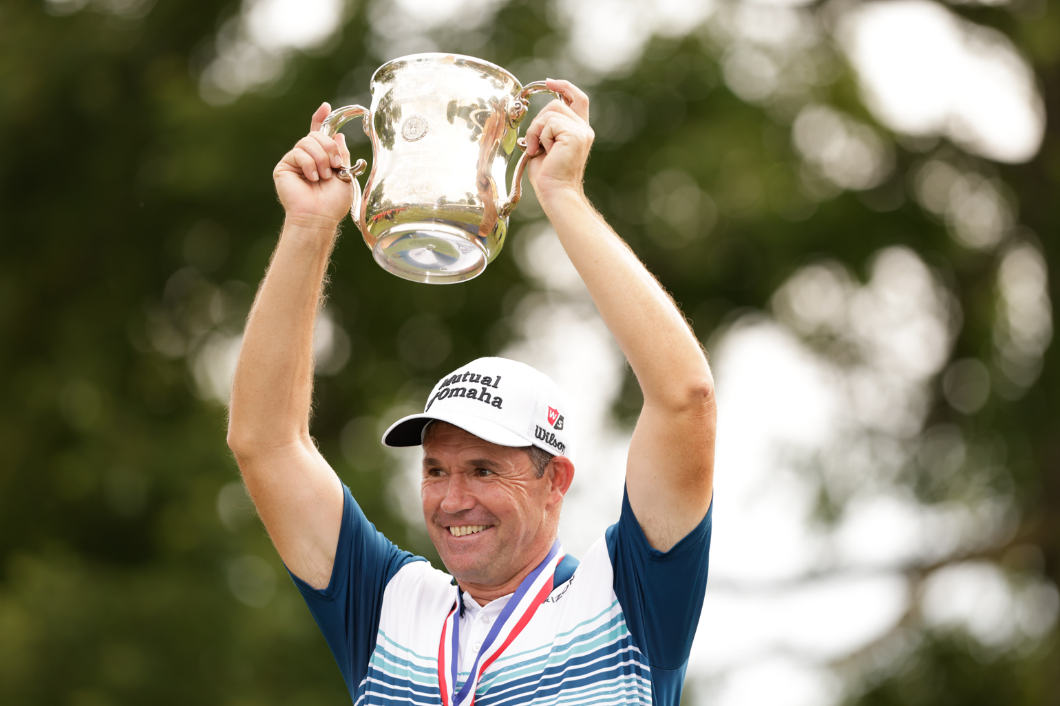 Harrington Holds on to Win 42nd U.S. Senior Open