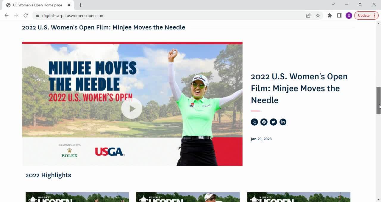 USWO app sizzle
