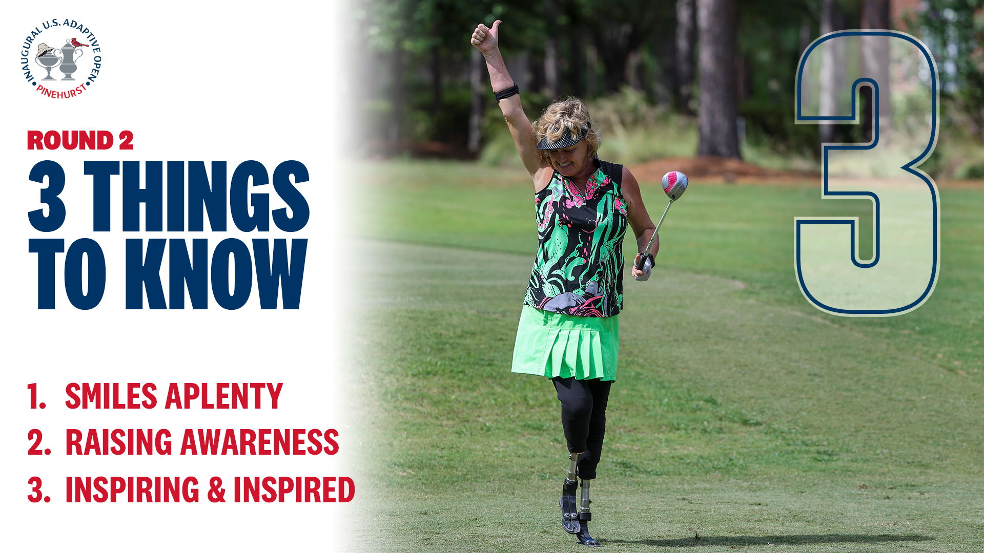 Inaugural U.S. Adaptive Open: 3 Things to Know, Round 2