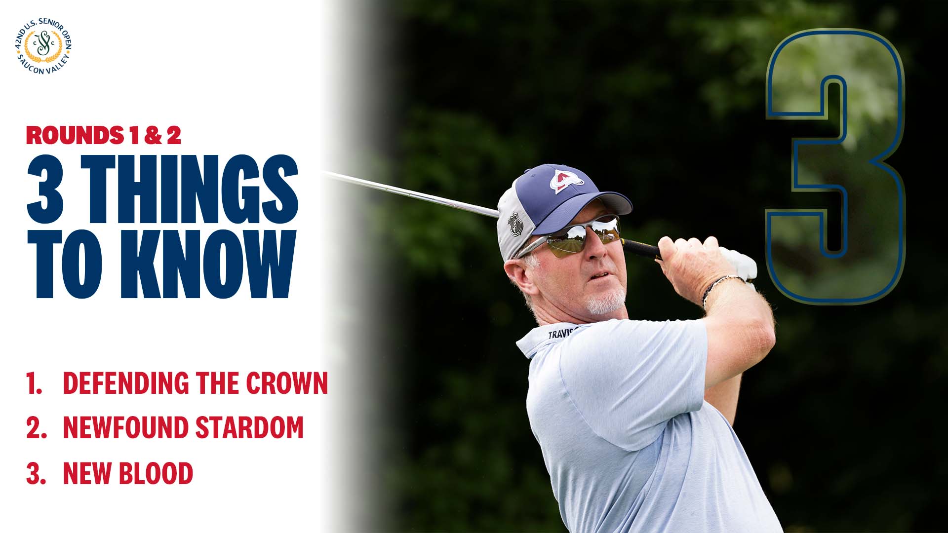 42nd U.S. Senior Open: 3 Things to Know, Rounds 1 and 2