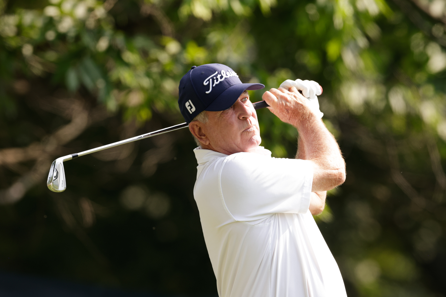 Veteran Haas Still a Master of U.S. Senior Open Consistency