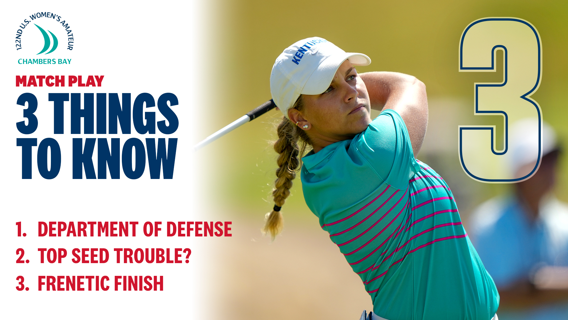 3 Things to Know for Match Play