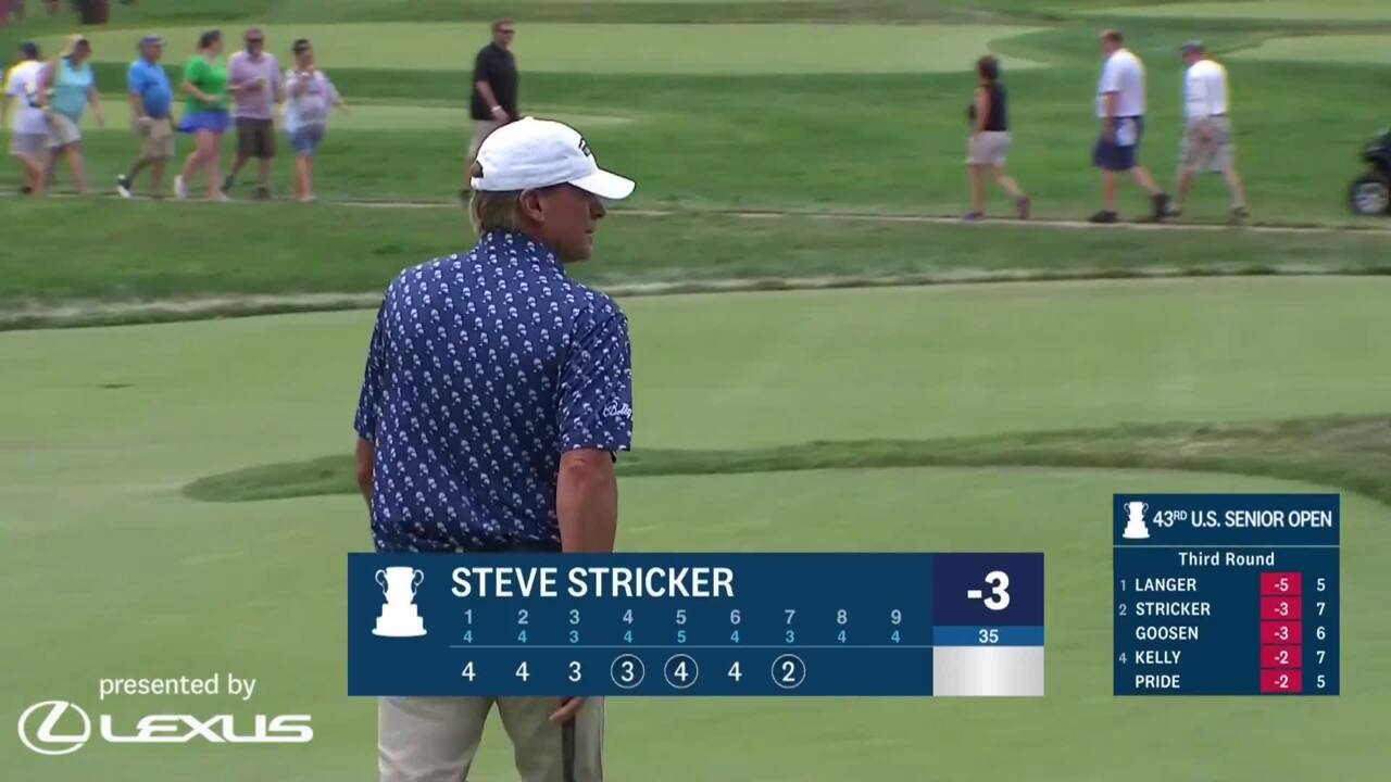 2023 U.S. Senior Open Highlights: Round 3, Condensed 