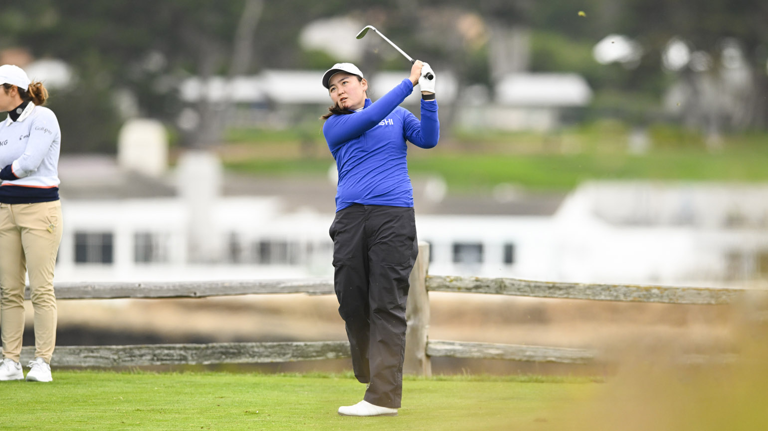 Calm, Cool Corpuz Climbs Leader Board at Pebble