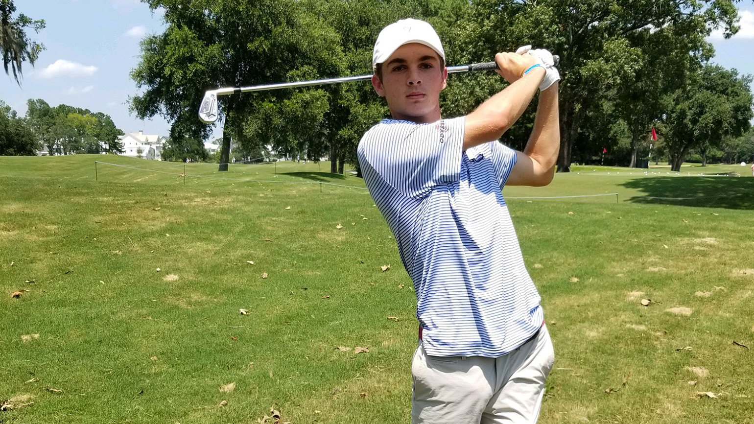 Junior Am Competitor Getting a Byrd’s-Eye View of Game  